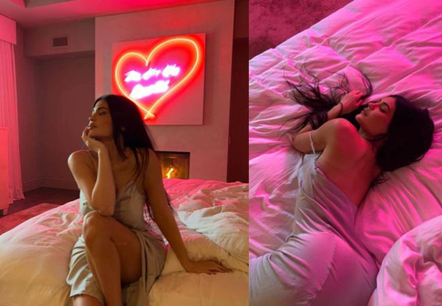 Kylie Jenner presumió su lujosa habitación