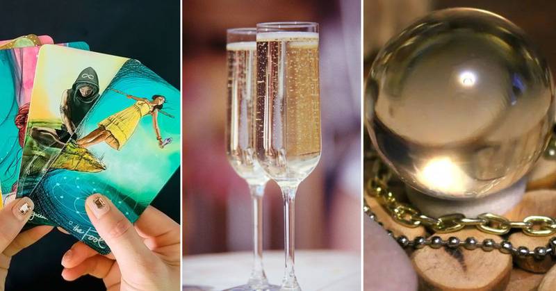 “Desde las agujas a las burbujas de champaña”: 5 técnicas poco comunes para adivinar el futuro