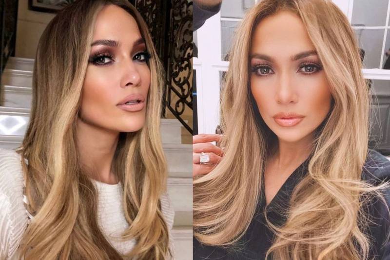 Jennifer Lopez presume cabello bronce, tinte ideal para morenas