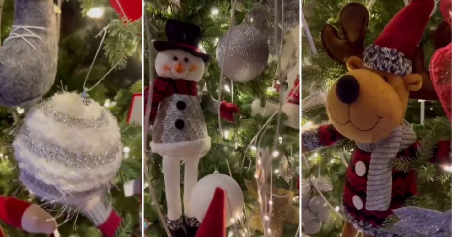 Marlene Favela eligió cada detalle de su árbol de Navidad con su hija este 2022