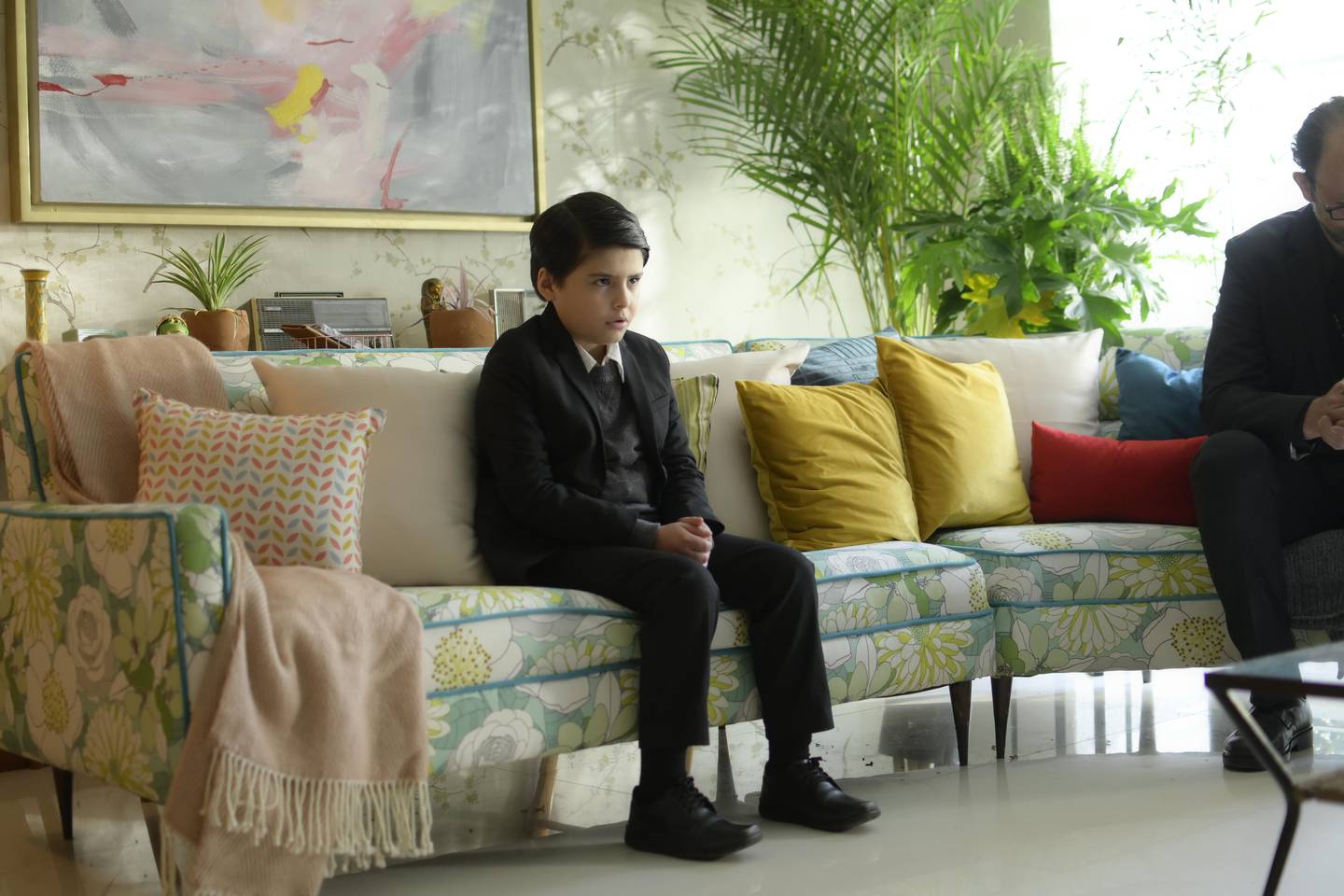 Juan Pablo Monterrubio es Leo, un niño que aprende a lidiar con la muerte de su papá a través de su imaginación