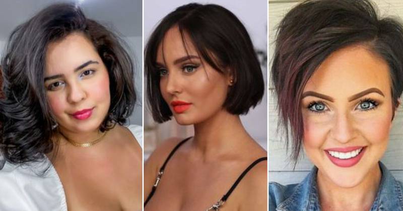 5 cortes bob asimétricos para mujeres de cara redonda que estilizan el rostro