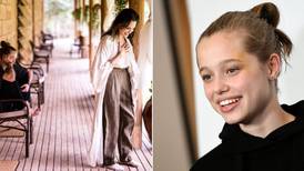 Aunque aseguran que Shiloh rapada luce igual a Angelina, estas fotos prueban que es la copia de Brad Pitt