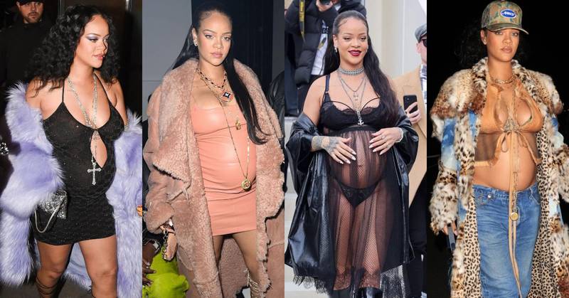 Looks de Rihanna embarazada