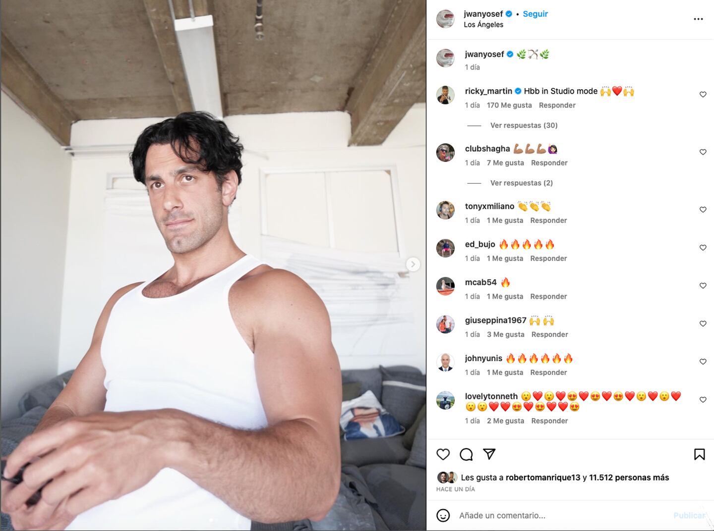 La foto del esposo de Ricky Martin un día antes del anuncio de su separación