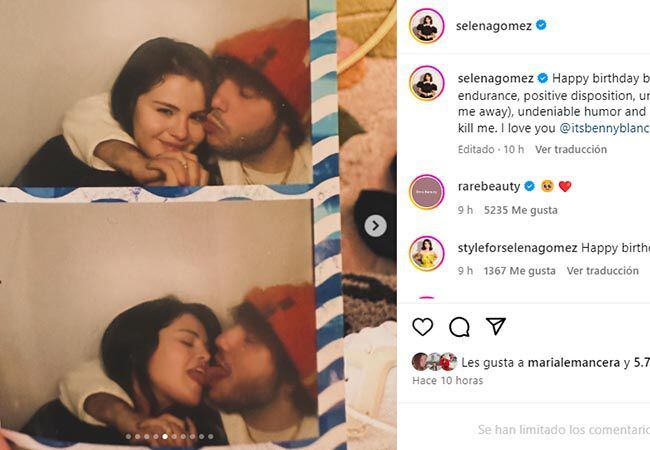 La cantante compartió estas picantes fotos en el cumpleaños de su novio