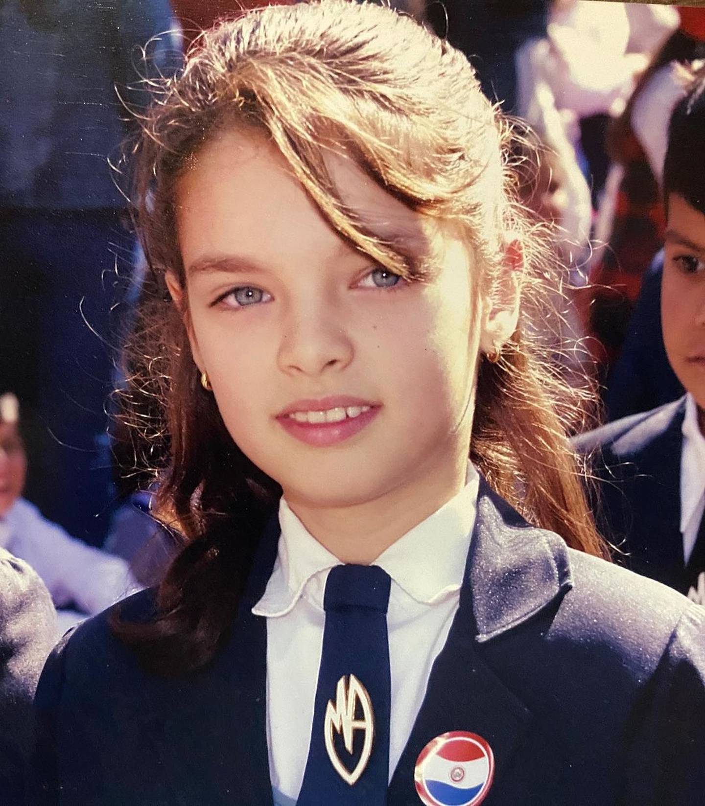 Nadia Ferreira durante su infancia