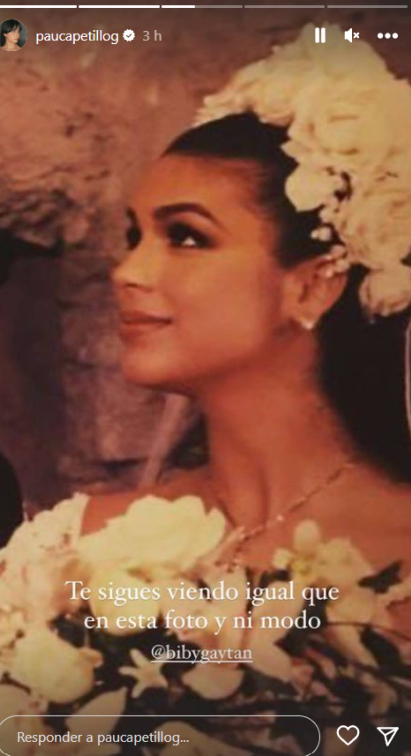 La hija de Biby Gaytán compartió una foto inédita del día de su boda con Capetillo