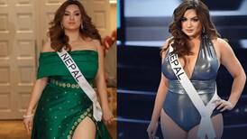 Miss Nepal impacta por su desfile como primera candidata plus en el Miss Universo