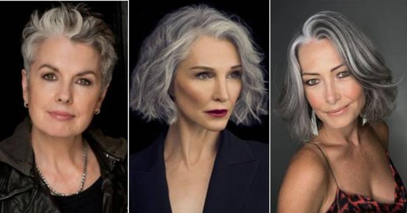 Cortes de pelo corto para mujeres de 50 años con canas: los 3 estilos que te harán lucir moderna