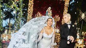 Kourtney Kardashian revela nuevas fotos de su boda gótica