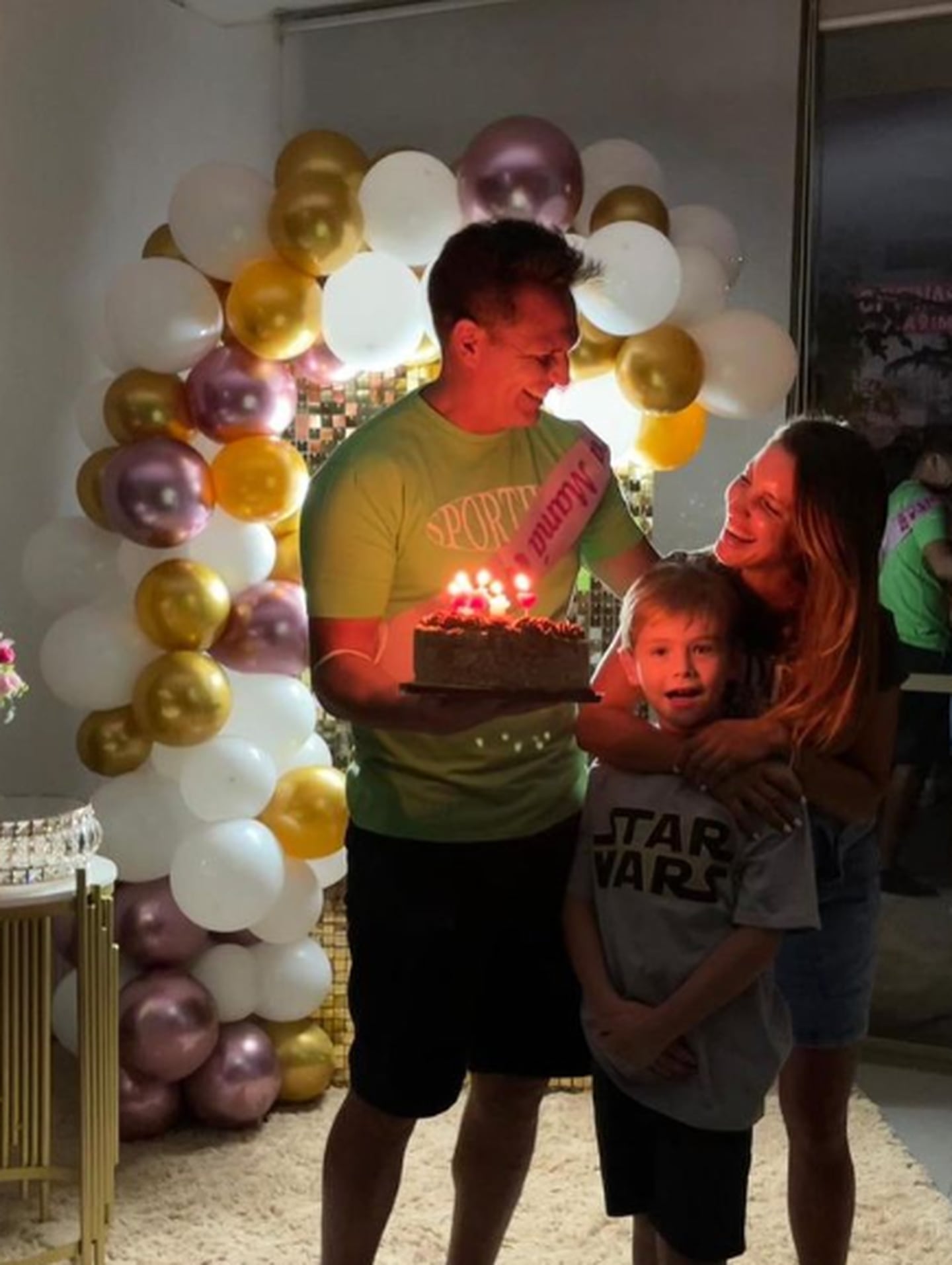 Rafael Olarra le dedicó especial saludo de cumpleaños a Lucila Vit