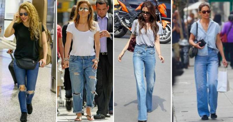 Cómo combinar jeans blancos en verano 2023, según las famosas