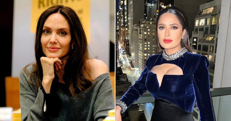 Salma Hayek revela como fue trabajar con Angelina Jolie