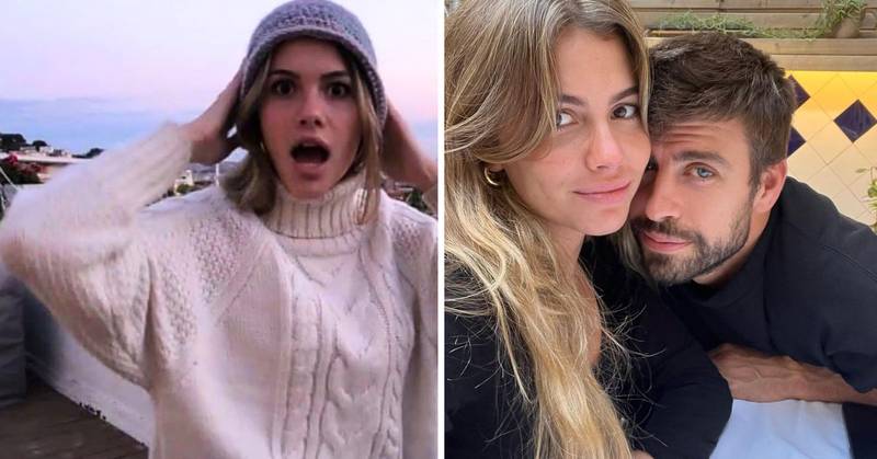 Gerard Piqué parece haber respondido a Shakira publicando una nueva ‘selfie’ junto a su actual pareja, Clara Chía Martí