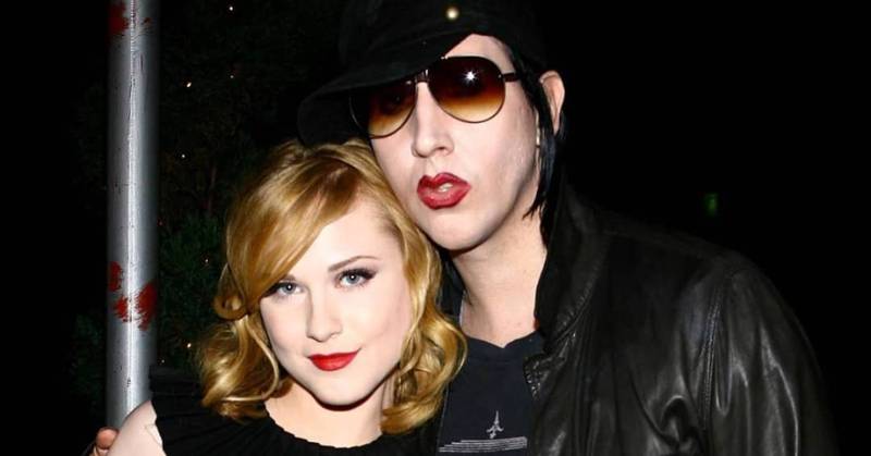 Marilyn Manson y Evan Rachel Wood