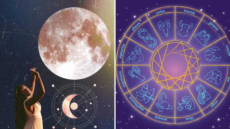 La Luna llena influirá en la suerte de los signos del horóscopo.