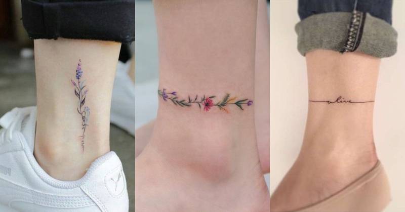 Tatuajes en el tobillo para mujeres