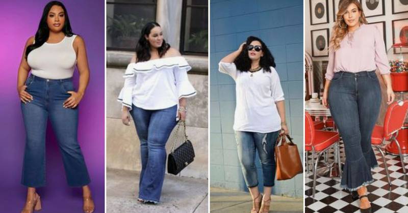 Jeans para mujeres plus size