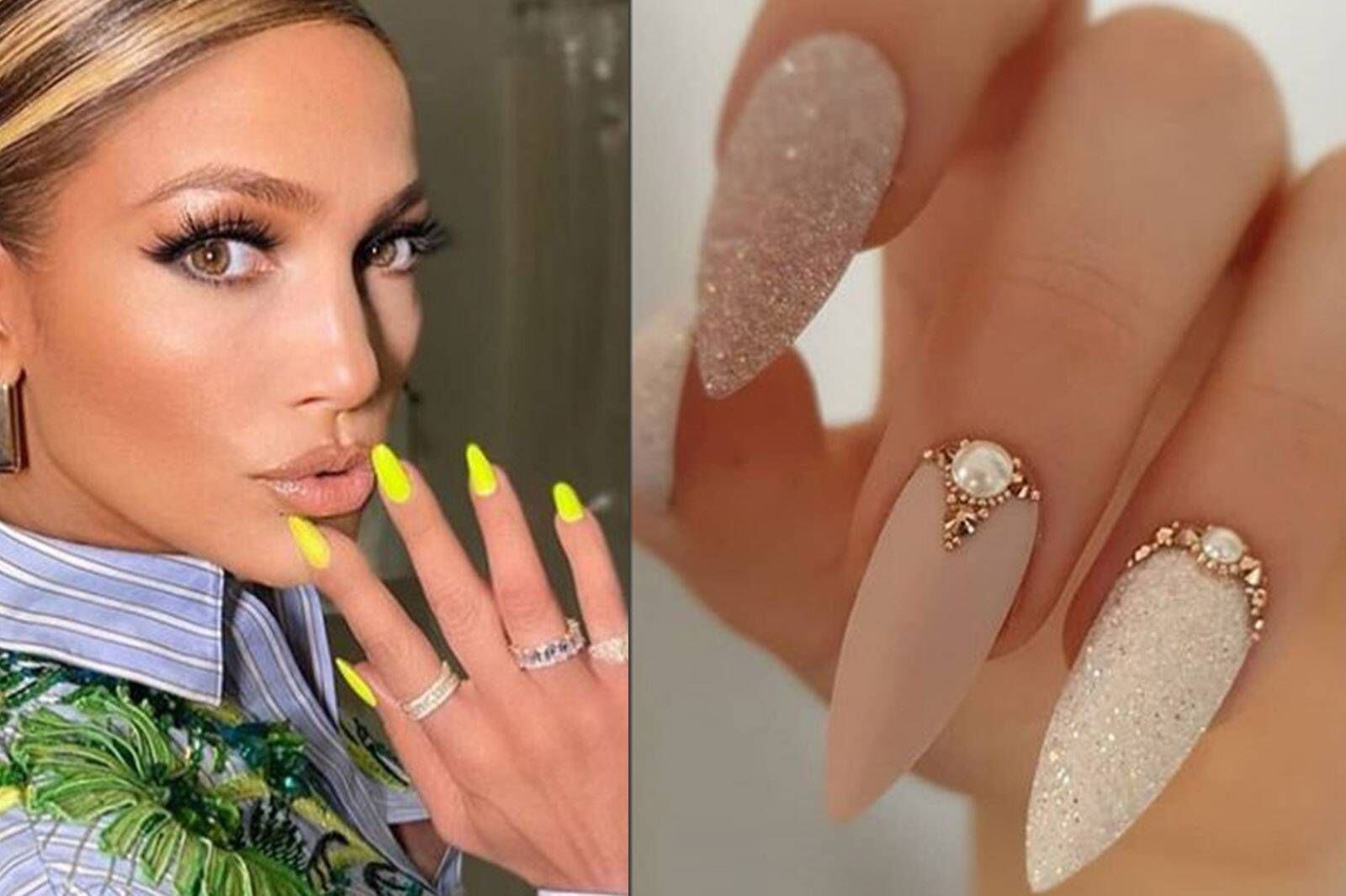 Uñas almendras nude, la manicura clásica de JLo ideal para mujeres de 50 –  Nueva Mujer