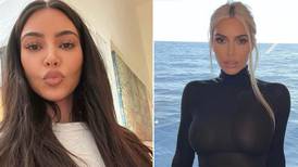 ¡Parece adolescente! Kim Kardashian usó un peculiar look navideño y le llovieron críticas