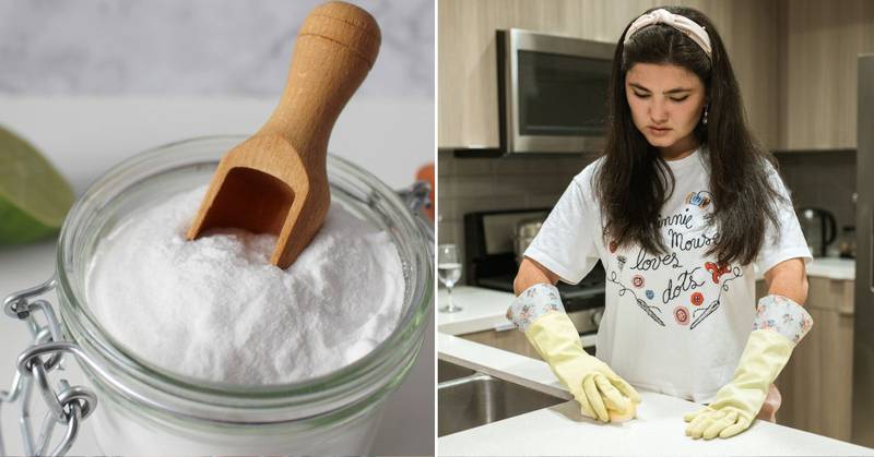 El bicarbonato tiene propiedades que lo hacen muy útil para la limpieza del hogar