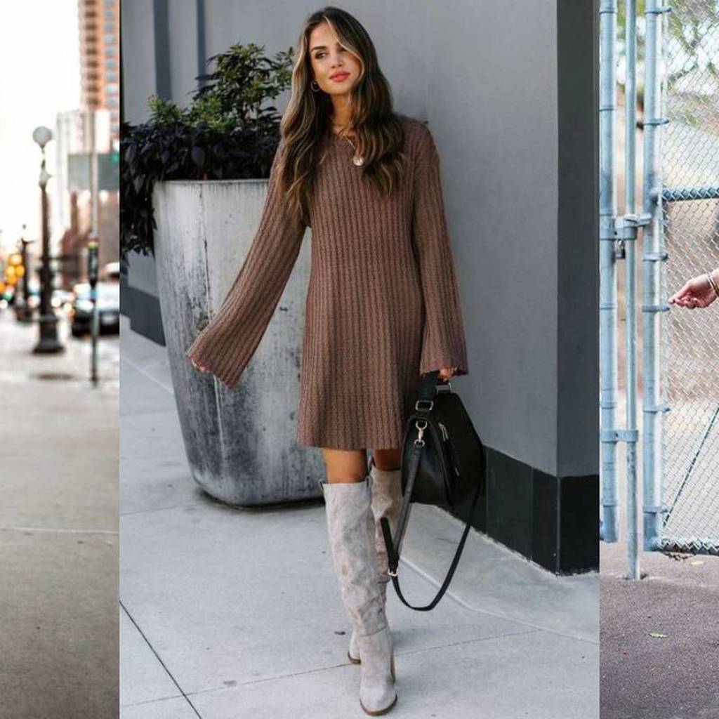 Suéter oversize: ideas de estilo que harán que olvides a tus vestidos