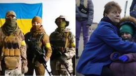 Mujeres ucranianas se arman de valor y luchan por cada niño muerto 
