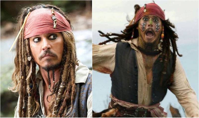 Johnny Depp quería que el Capitán Jack Sparrow tuvier una historia diferente