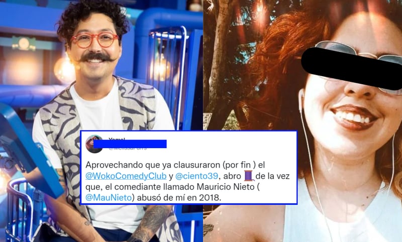 Una mujer denunció al comediante Mau Nieto por presunto abuso sexual