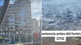 Acapulco: el impactante video de peces a orillas de la playa antes del Huracán Otis que alertaban del desastre