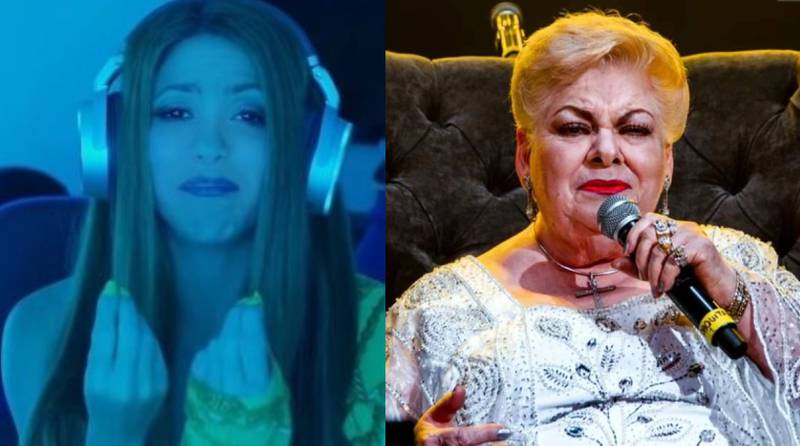 Shakira fue comparada con Paquita la del Barrio por su nueva canción con Bizarrap