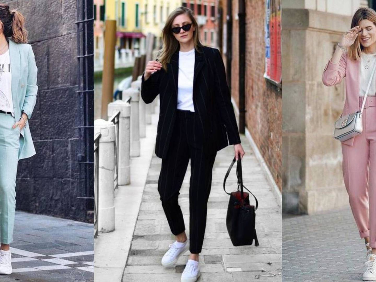 Trajes con shop tenis mujeres