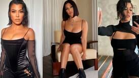 Kourtney Kardashian prueba que es la reina del estilo gótico con estos looks