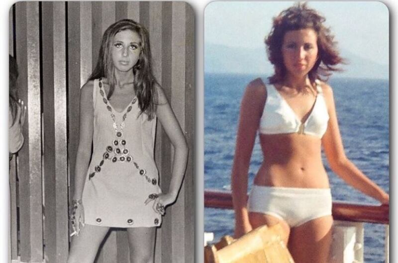 Laura Bozzo a punto de cumplir 70 años y sus fotos en bikini cuando era joven