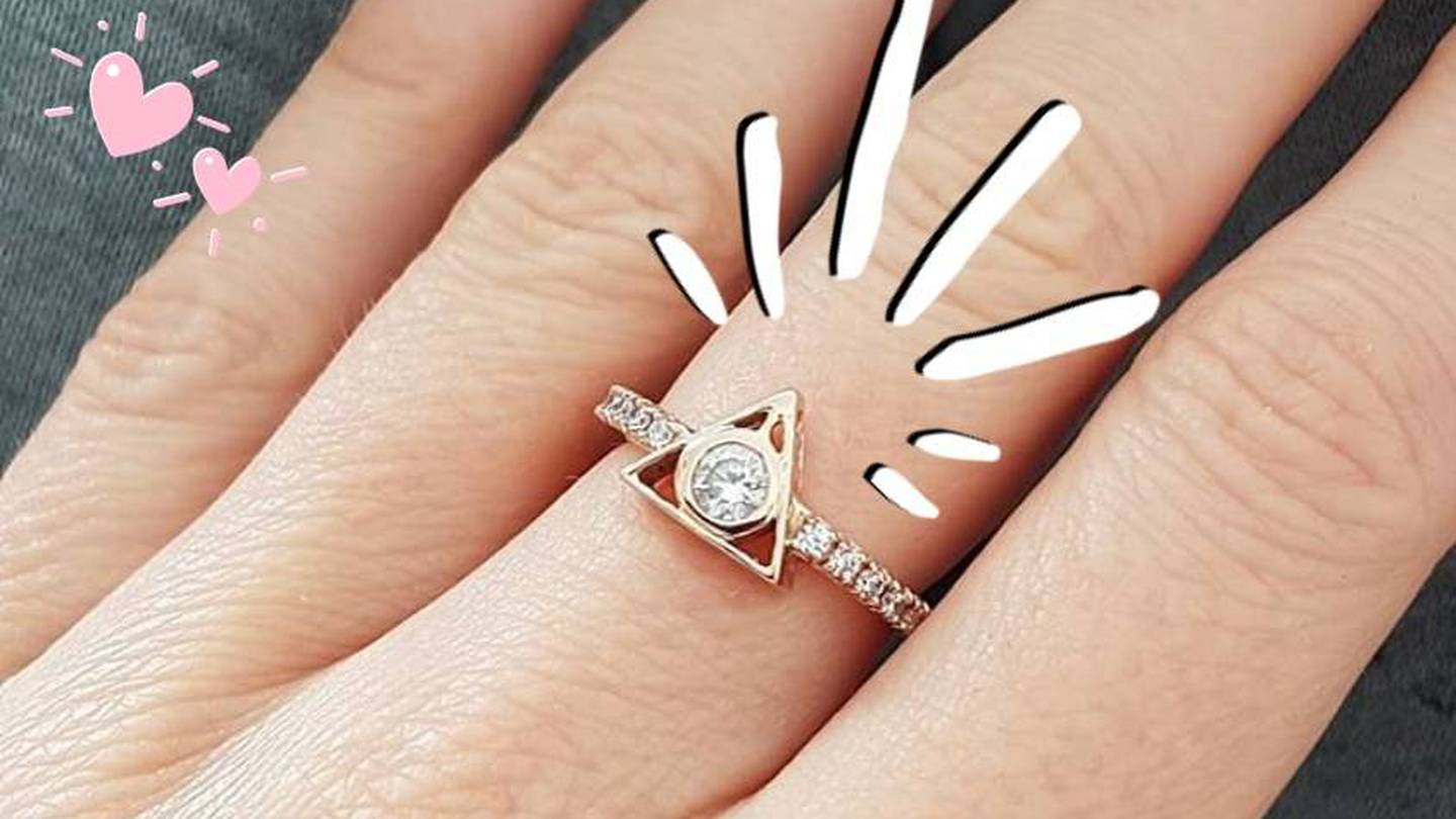 Los anillos de compromiso de Harry Potter que toda fan querrá para su