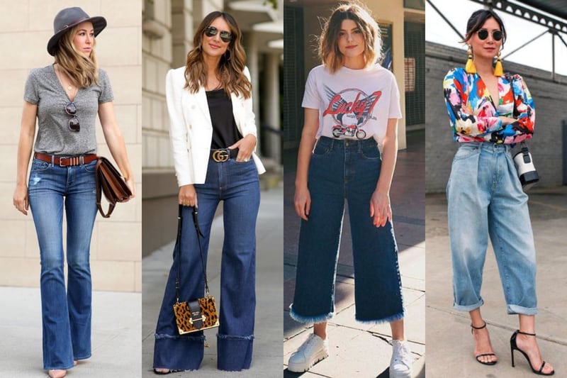 Jeans acampanados: los trucos que debes seguir para armar outfits
