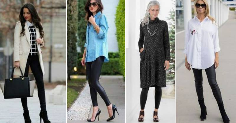 Sin complejos las mujeres de 50 usan leggins para lucir elegantes
