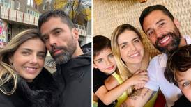 Una familia moderna: las primeras vacaciones de Michelle Renaud y Matías Novoa con sus dos hijos
