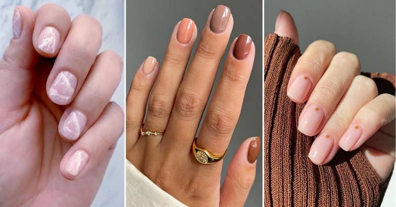 10 diseños de uñas cortas y elegantes para mujeres de 30 años