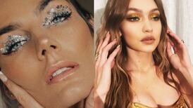 5 tendencias de maquillaje con glitter que están de moda en diciembre