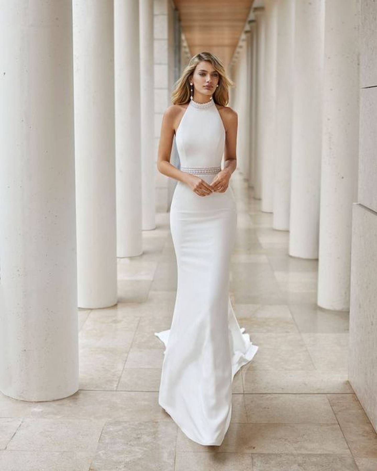 Vestidos de novia para boda civil que te harán lucir elegante y sofisticada