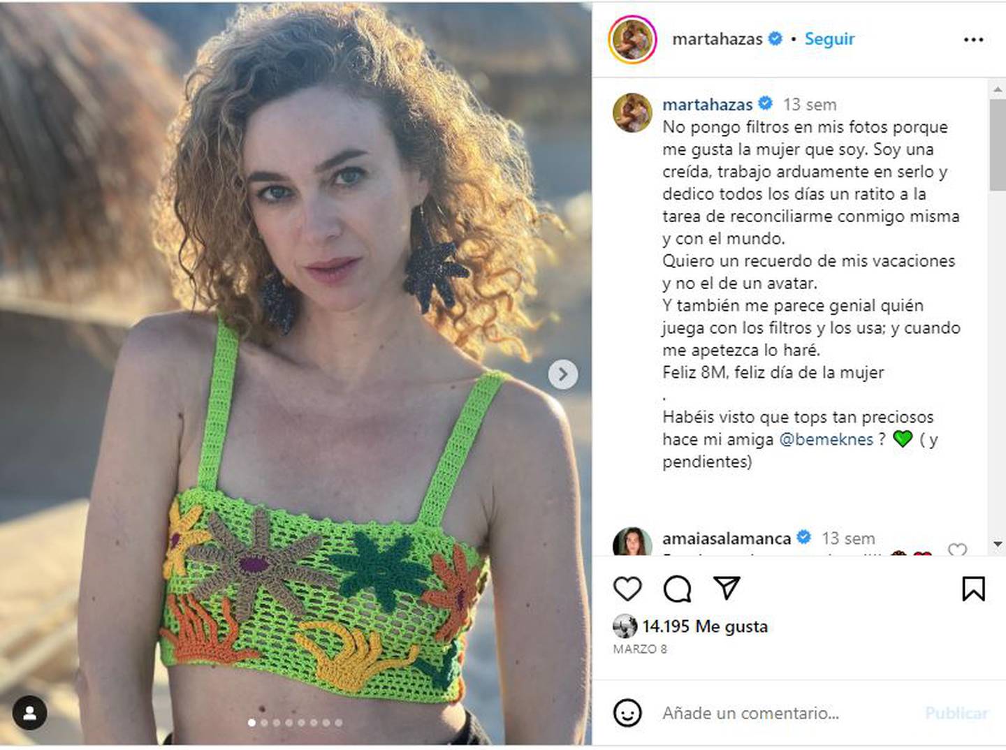 Marta Hazas es Rafaella en 'Culpa mía'