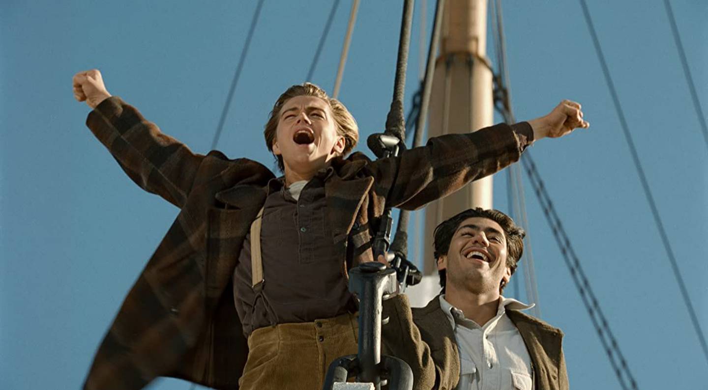 Leonardo DiCaprio tenía 23 años cuando se estrenó 'Titanic'