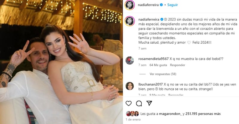 ¿Intenta disimularlo? Aseguran que Nadia Ferreira estaría ocultando un segundo embarazo con estos 3 últimos looks