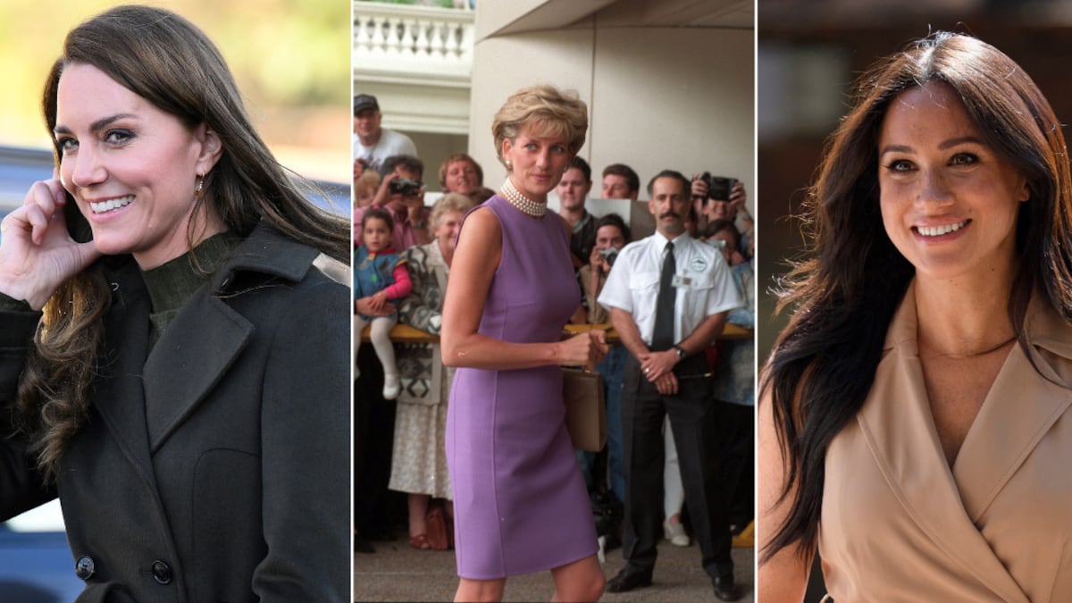 Kate Middleton / Lady Di / Meghan Markle