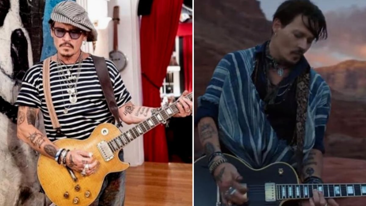 Johnny Depp lucía irreconocible en su primera película