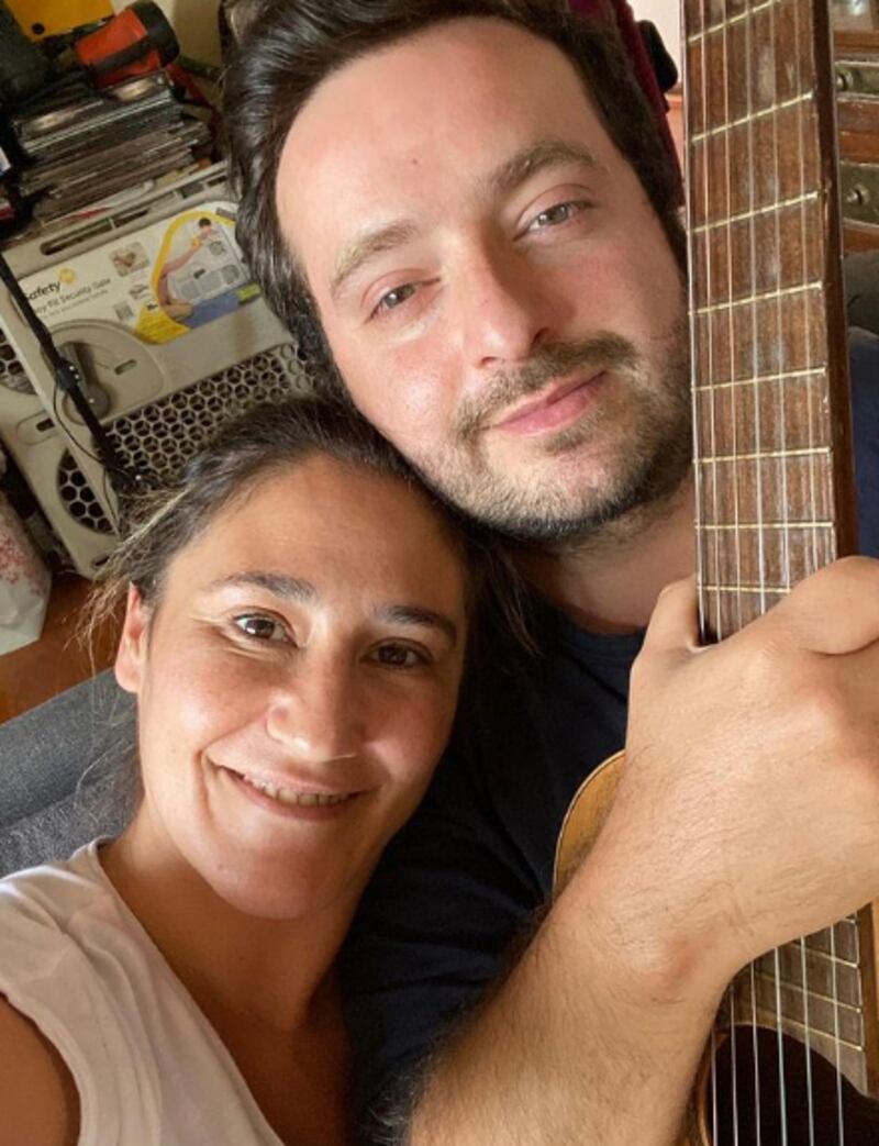 Belén Mora y Toto Acuña
