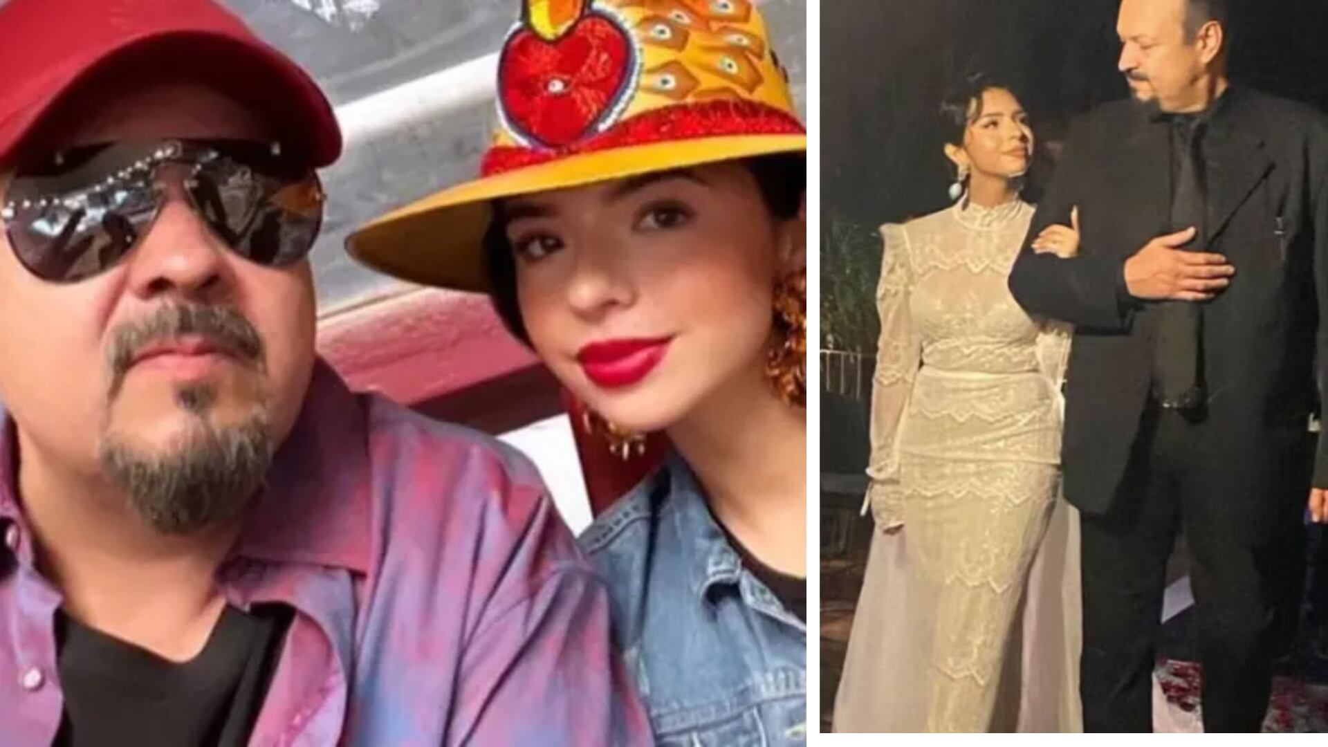 Pepe Aguilar llamó a Ángela "señora", palabra que no le agrada mucho a la menor de sus hijos.