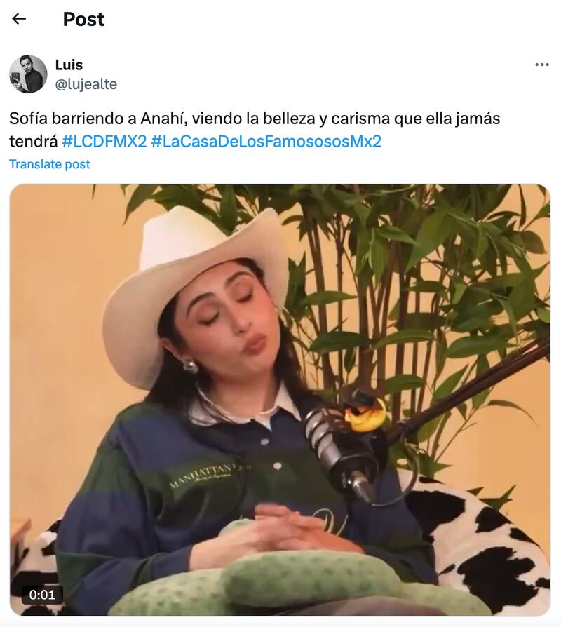Usuarios aseguran que Sofía Rivera Torres "barrió" a Anahí